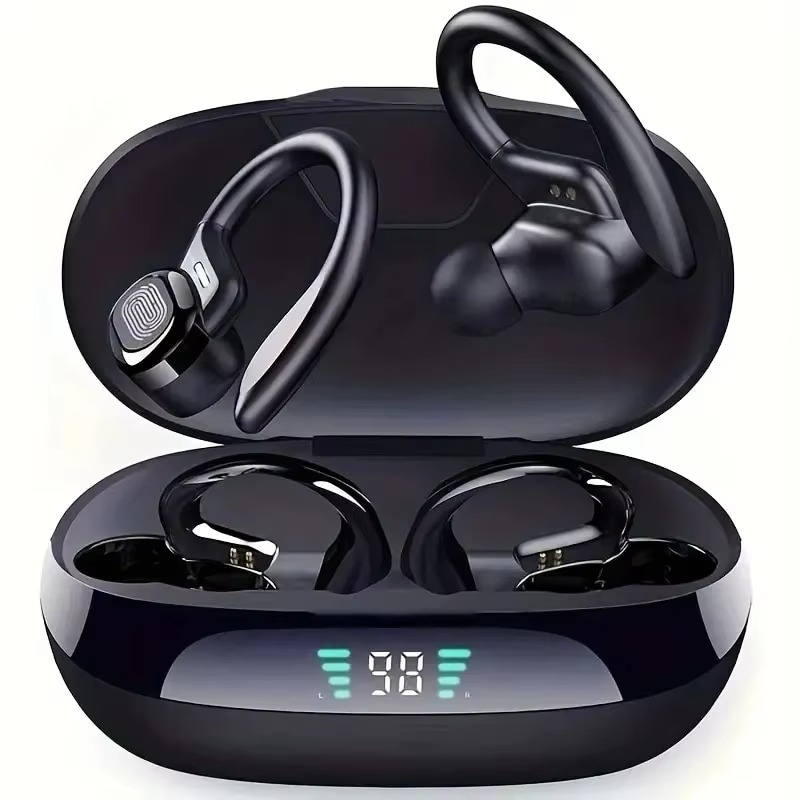 SP16 True Wireless Ohrbügeln, wasserdichte Sportkopfhörer med mikrofon og HiFi-stereo-lyd