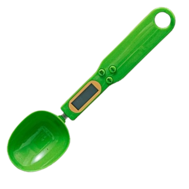 Måleskje med LCD-skjerm