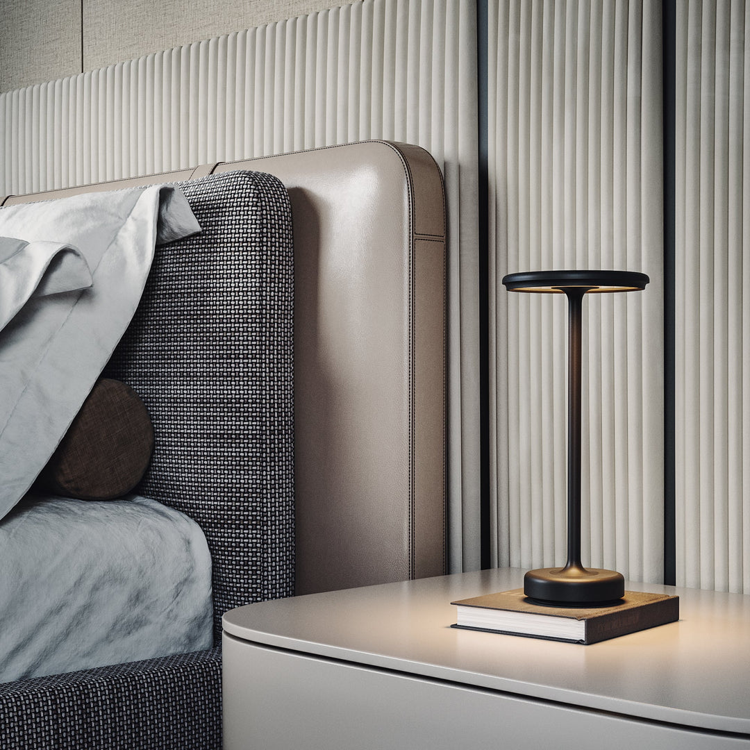 København – Trådløs LED-Tae-lampe med Dimmae-belysning, Suitae til indendørs og udendørs brug