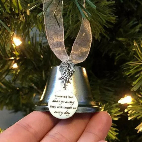 Skanto | 🎄Juletreminne Ornamenter Engelvinger Klokkependant Hengepynt