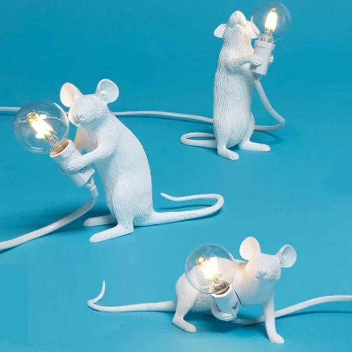 Lekent Museformet LED Lampe Skanto