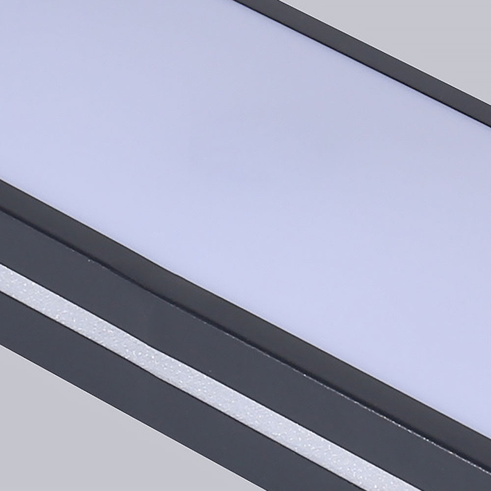 Skanto | Minimalistisk LED Taklampe laget av Jern og Akryl