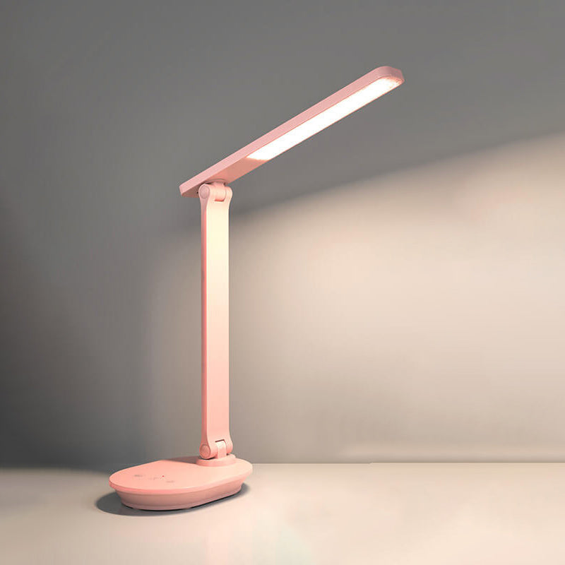 Skanto | Moderne dobbelt sammenleggbart øyepleie trådløst oppladbart LED skrivebordslampe
