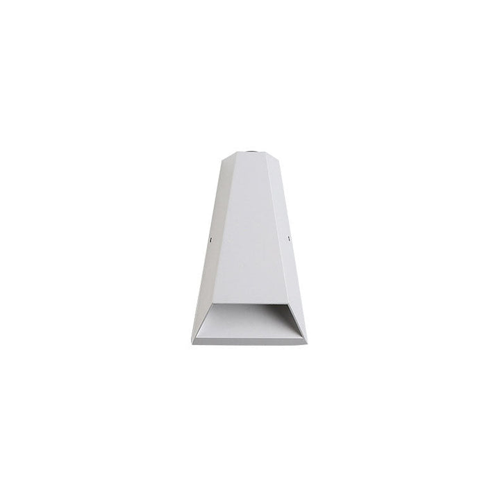 Utendørs moderne søylegeometri LED vanntett vegglampe | Skanto