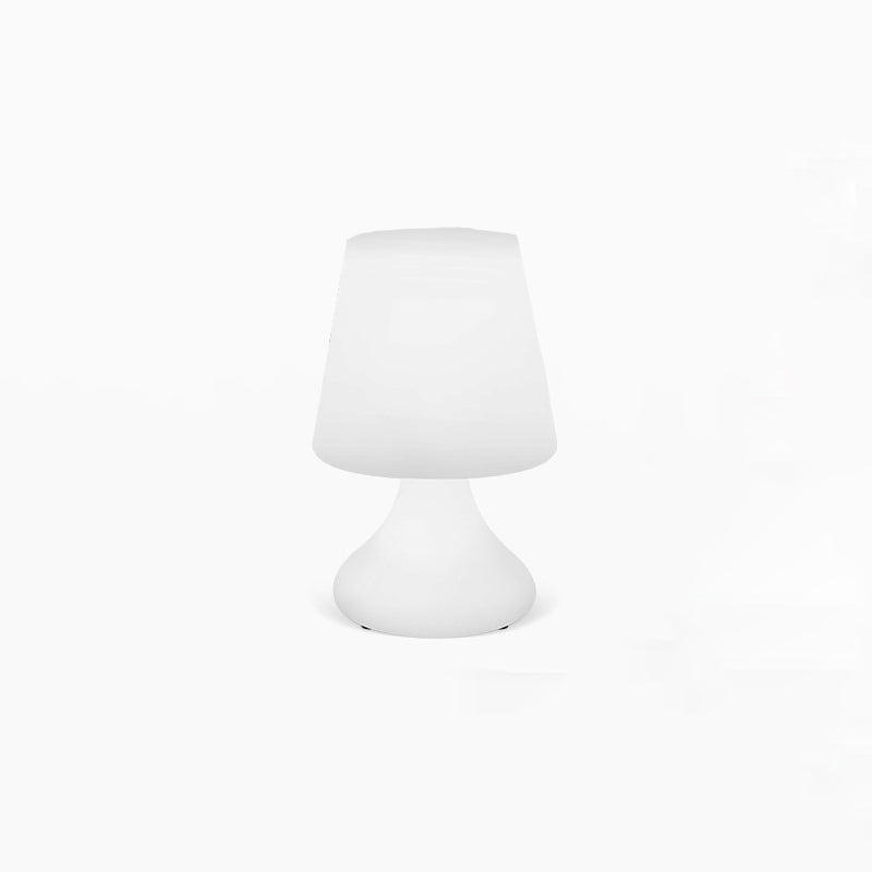 Moderne minimalistisk PE-koppform USB LED bordlampe nattlys for utendørs patio | Skanto