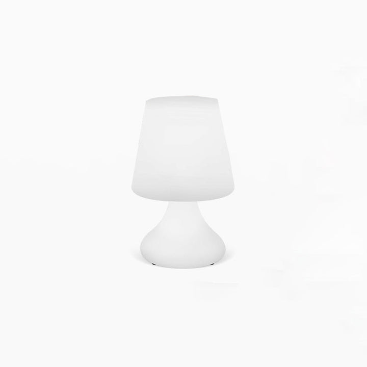 Moderne minimalistisk PE-koppform USB LED bordlampe nattlys for utendørs patio | Skanto