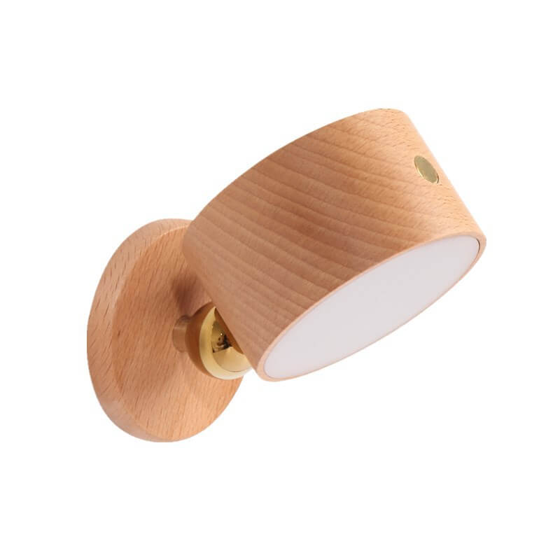 Skanto | Enkel tre USB-oppladbar berøringsmagnet LED nattlys vegglampe