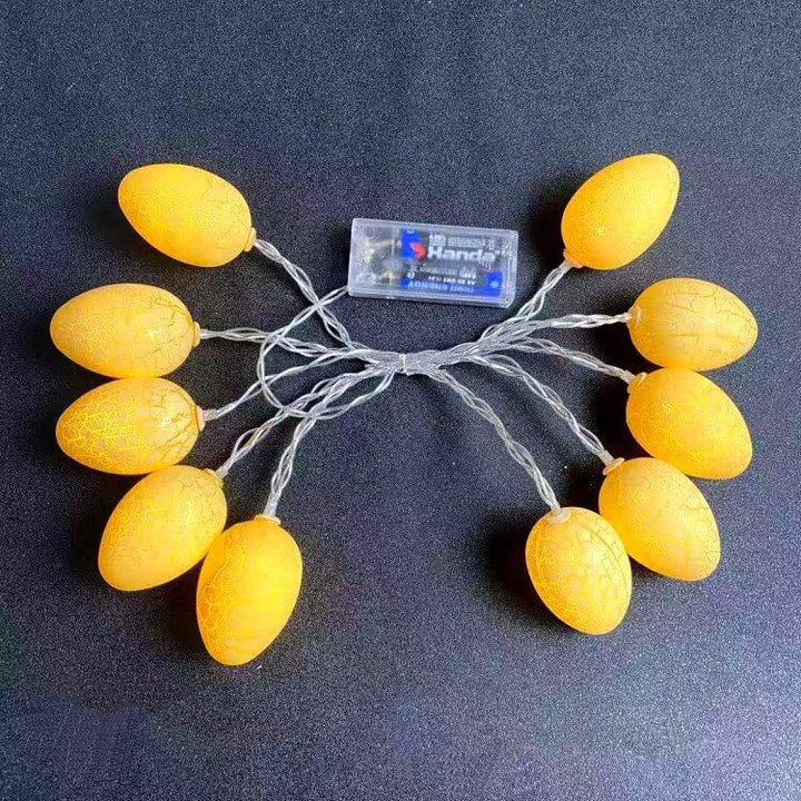 Skanto | Påskeegg Snor LED Multi-Farge Sprakende Egg Dekorative Snorlys