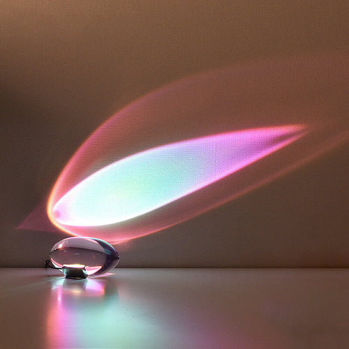 Skanto | Kreativ Krystallprojeksjon Engel Øyne LED Bordlampe