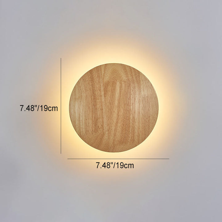 Skanto | Moderne Minimalistisk Rund Uregelmessig Oval Tre LED Vegglampe for Stue