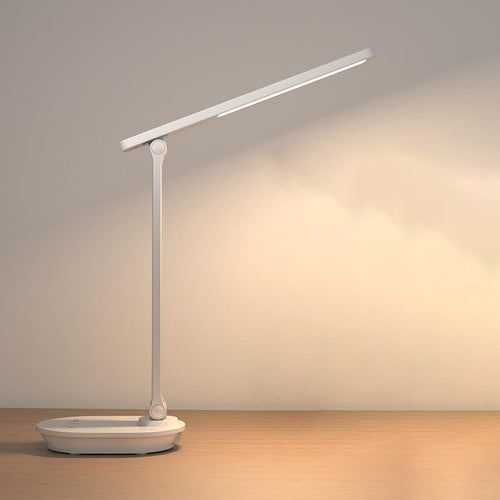 Skanto | Moderne dobbelt sammenleggbart øyepleie trådløst oppladbart LED skrivebordslampe