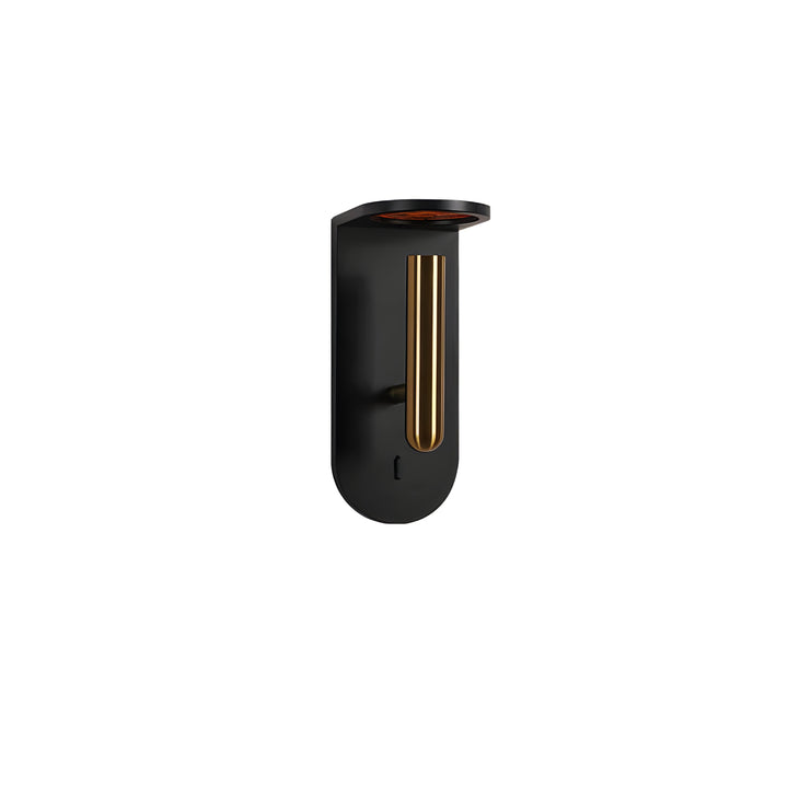Justerbar nordisk LED-vegglampe med flammeeffekt Skanto