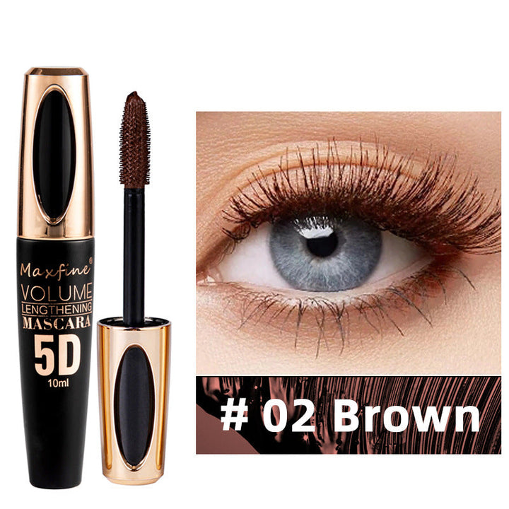 Skanto | Vanntett Fargerik 5D Mascara Hurtig tørking Lange vipper Øye sminke verktøy