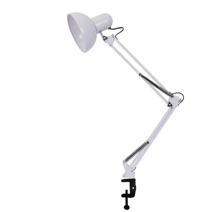 Skanto | Moderne minimalistisk sammenleggbar bordlampe med lang arm og klemme laget av ABS med 1 lys for soverommet