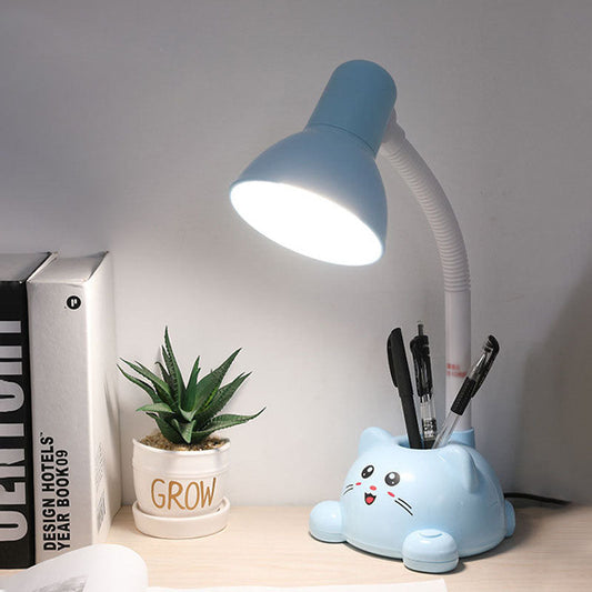 Norvo | Moderne Tegneserie Katt Student Øyepleie LED Skrivebordslampe