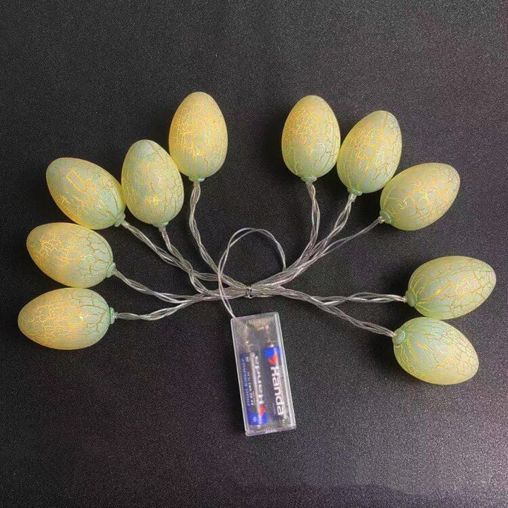 Skanto | Påskeegg Snor LED Multi-Farge Sprakende Egg Dekorative Snorlys