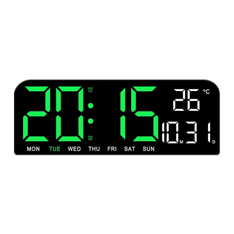LED Digital Vekkerklokke | Skanto