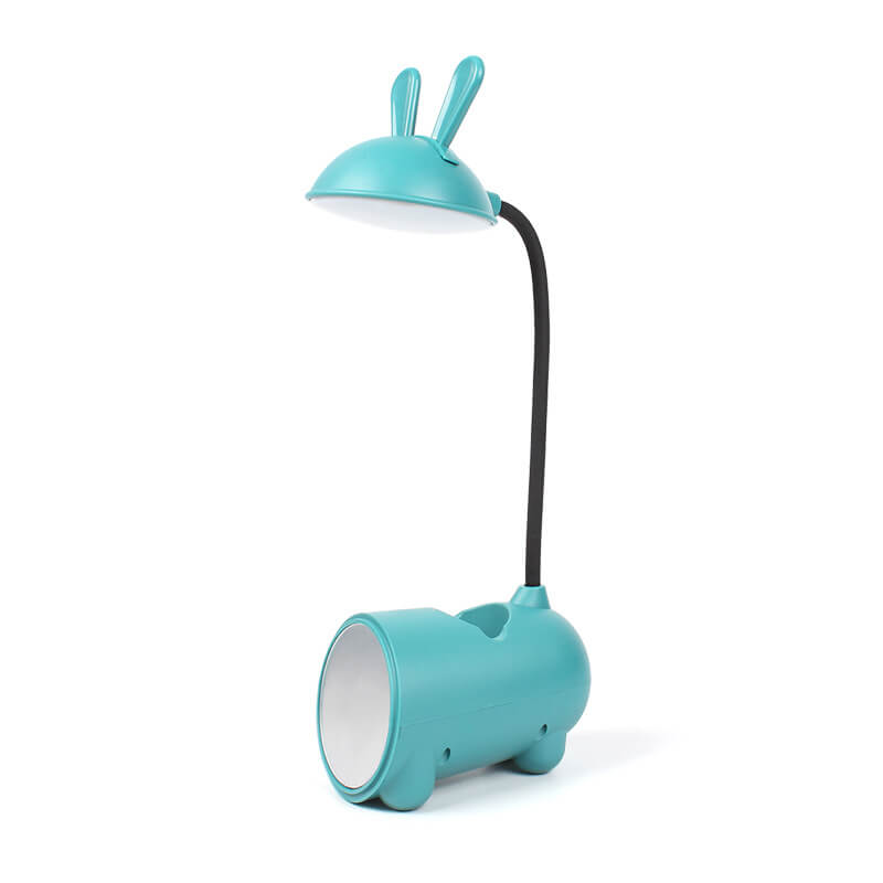 Skanto | Tegneserie Kreativ Kanin LED Berørings USB Pennholdere Skrivbord Lampe