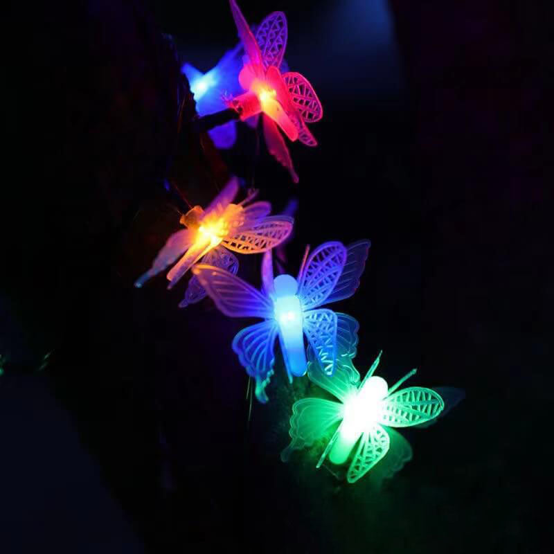 Skanto | Luminelle LED Lyslenker | Sommerfugl Design | For Hage, Balkong & Terrasse | Utendørs Dekor