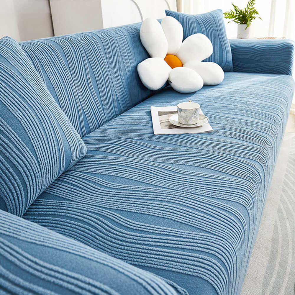 Jacquard Stretch Full-Cover Anti-scratch Sofa Deksel Myk Katt-vennlig | Skanto