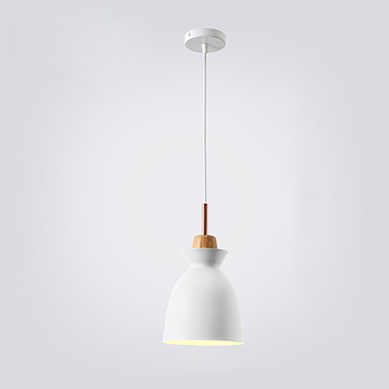 Skanto | AuroraLite Nordic Pendant Lamp | Metal Design | 1-Light | Modern Color Options