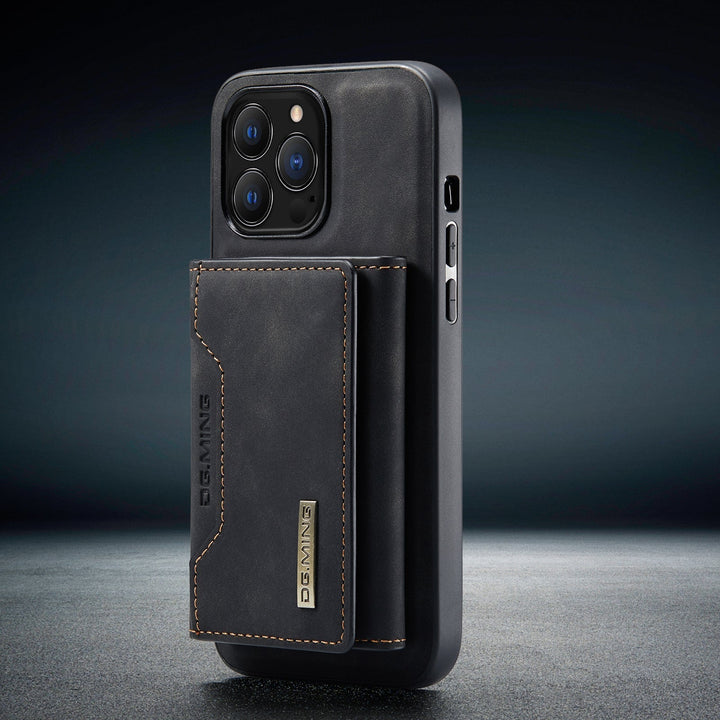 Skanto | 2 i 1 avtakbar skinnlommebokdeksel for iPhone