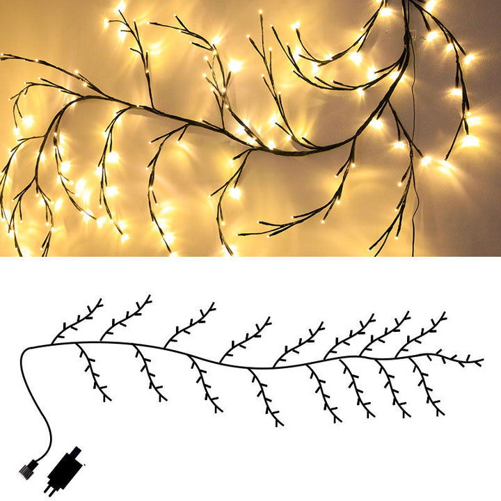 Skanto | Moderne Gren Rattan Lyskilder LED Dekorative Lyskilder