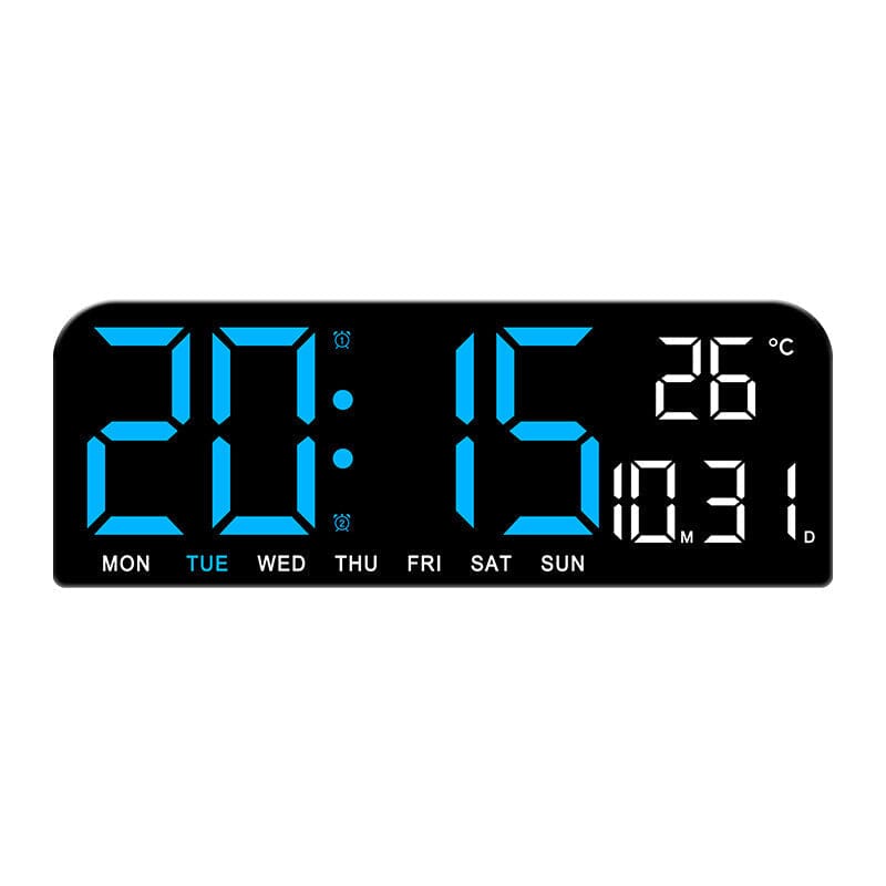 LED Digital Vekkerklokke | Skanto