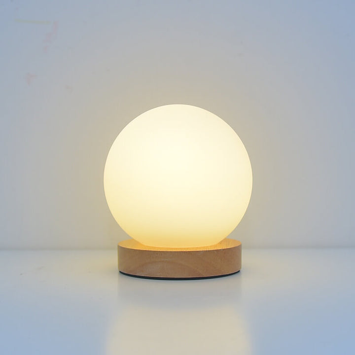 Skanto | Modern Minimalist Rund USB oppladbar LED bordlampe