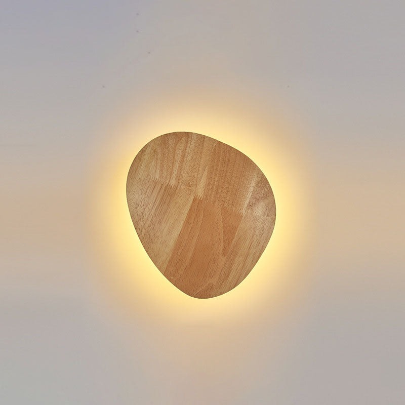 Skanto | Moderne Minimalistisk Rund Uregelmessig Oval Tre LED Vegglampe for Stue