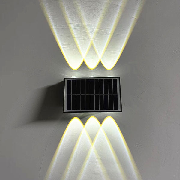 Moderne industriell sol vanntett ABS søyle LED vegglampe for utendørs terrasse | Skanto