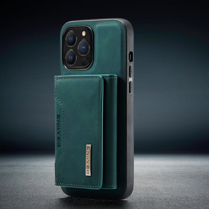 Skanto | 2 i 1 avtakbar skinnlommebokdeksel for iPhone