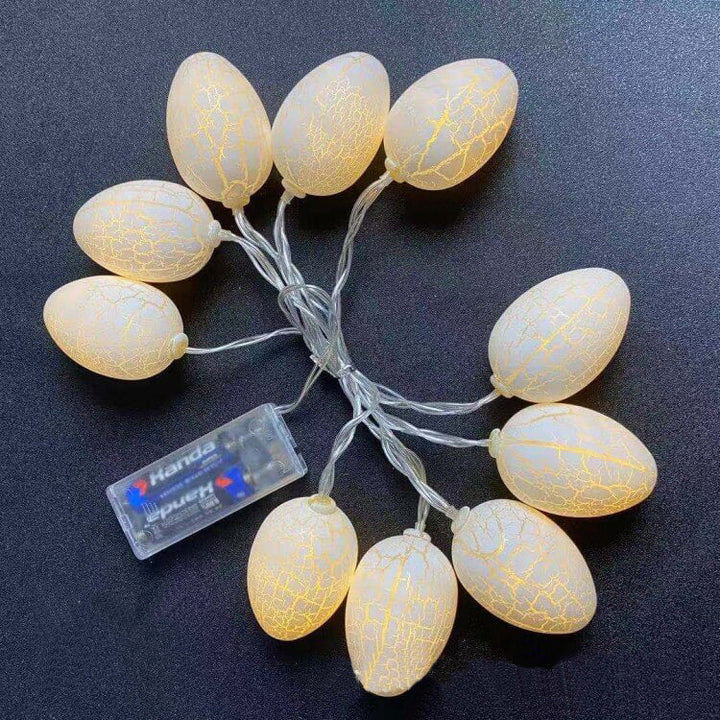 Skanto | Påskeegg Snor LED Multi-Farge Sprakende Egg Dekorative Snorlys