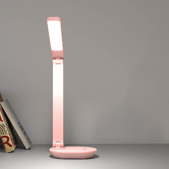 Skanto | Moderne dobbelt sammenleggbart øyepleie trådløst oppladbart LED skrivebordslampe