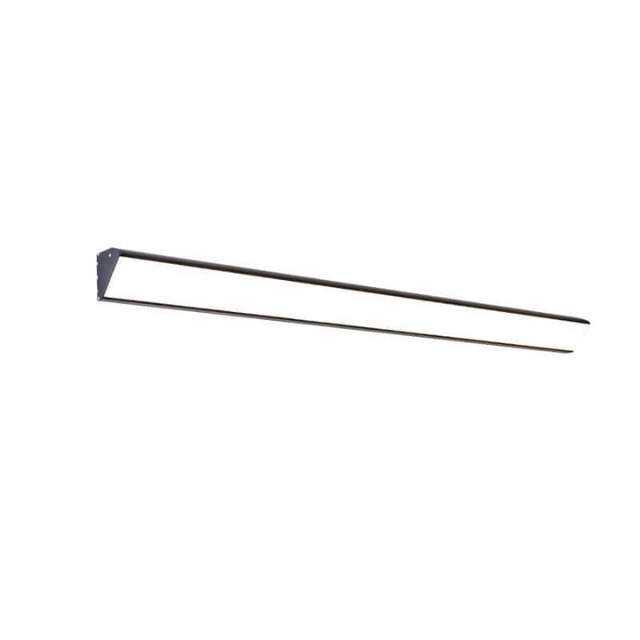 Moderne, lang LED-vegglampe for utendørs bruk, laget av aluminium og akryl, vanntett, med lang stang, for utendørs bruk