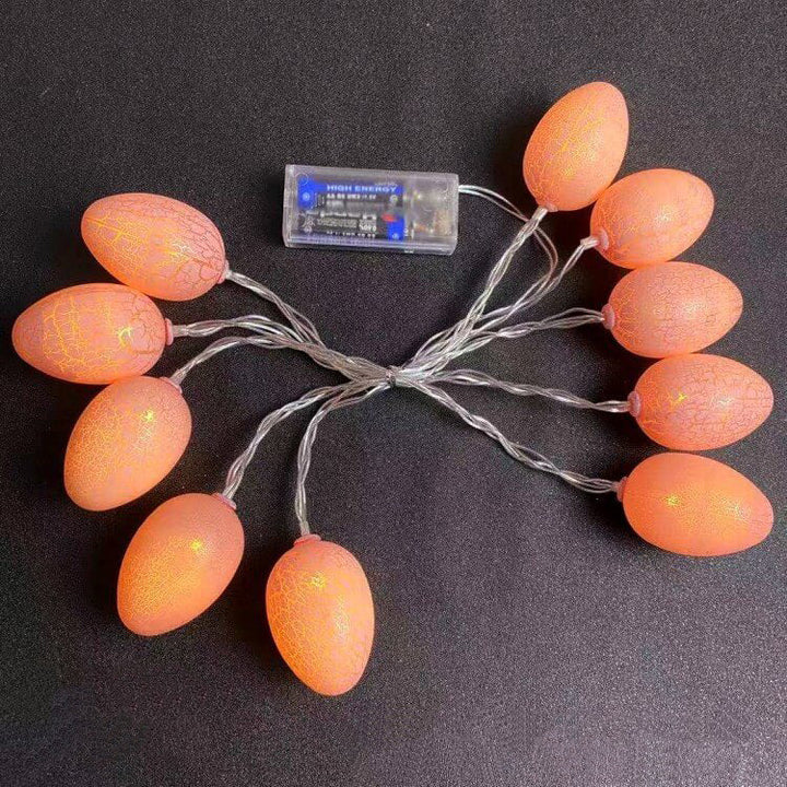 Skanto | Påskeegg Snor LED Multi-Farge Sprakende Egg Dekorative Snorlys