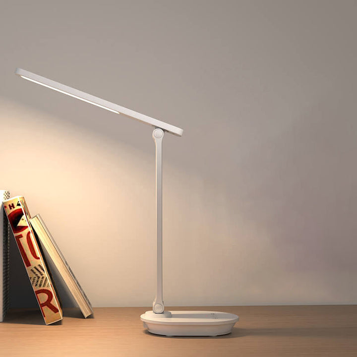 Skanto | Moderne dobbelt sammenleggbart øyepleie trådløst oppladbart LED skrivebordslampe
