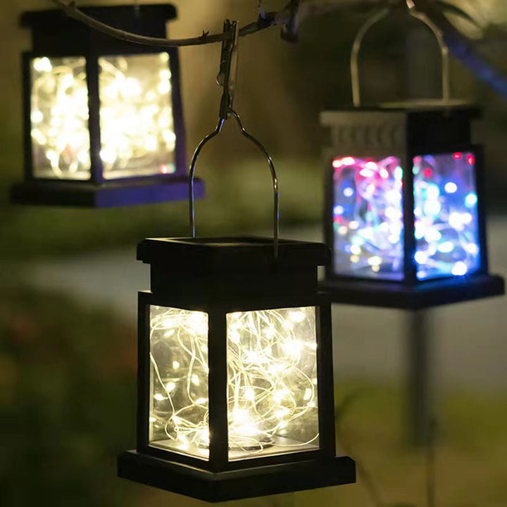 Moderne Minimalistiske Sol Rechteckige Jern Glass LED Utendørslys For Hage | Skanto