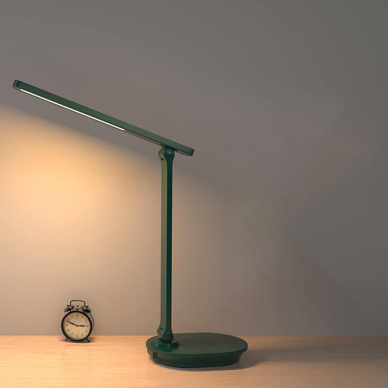 Skanto | Moderne dobbelt sammenleggbart øyepleie trådløst oppladbart LED skrivebordslampe