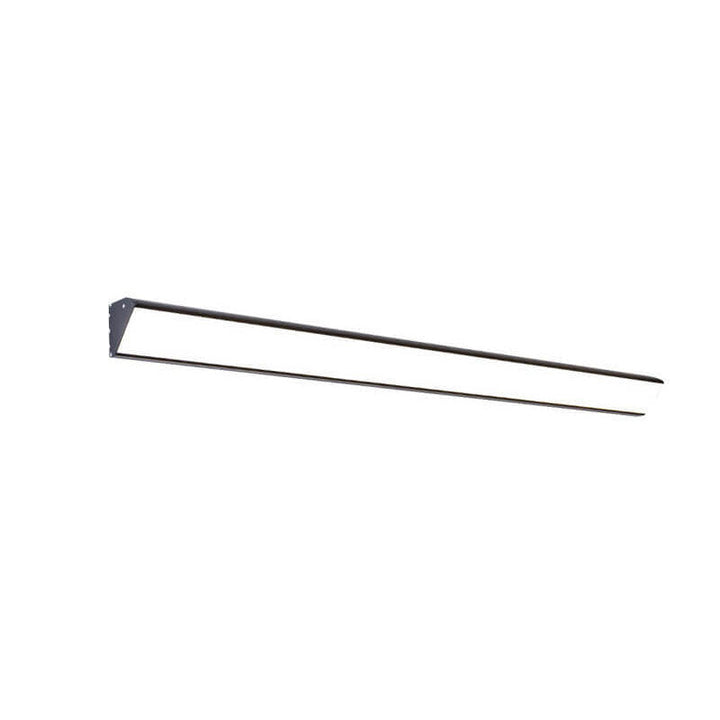 Moderne, lang LED-vegglampe for utendørs bruk, laget av aluminium og akryl, vanntett, med lang stang, for utendørs bruk