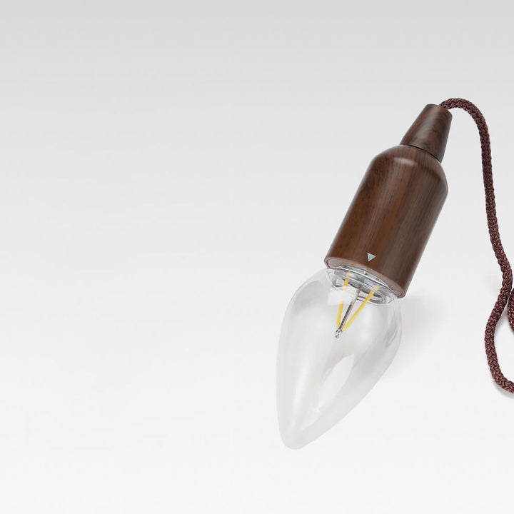 Retro Bærbar Vanntett Tre Rund Kjegle Batteri USB 1-Lys Camping Utendørs Lys | Skanto