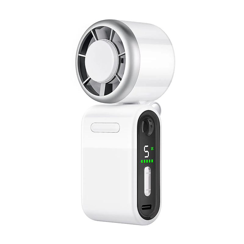 Foldbar Håndholdt Turbo Mini Bærbar Vifte | Skanto