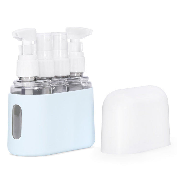 Shampoo Dispenser Bærbar Reisesett med Flaske | Skanto