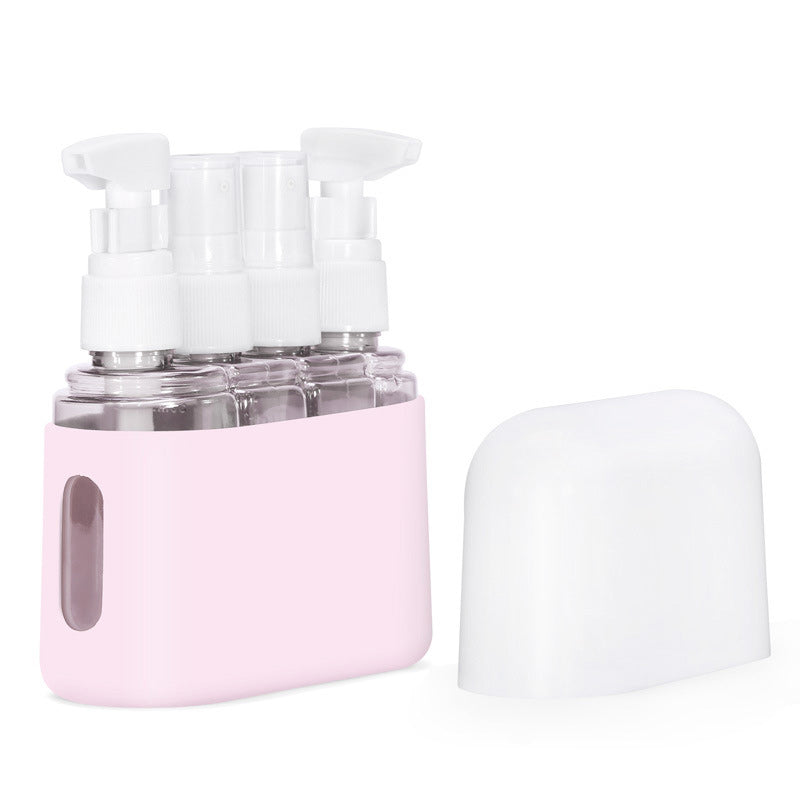 Shampoo Dispenser Bærbar Reisesett med Flaske | Skanto