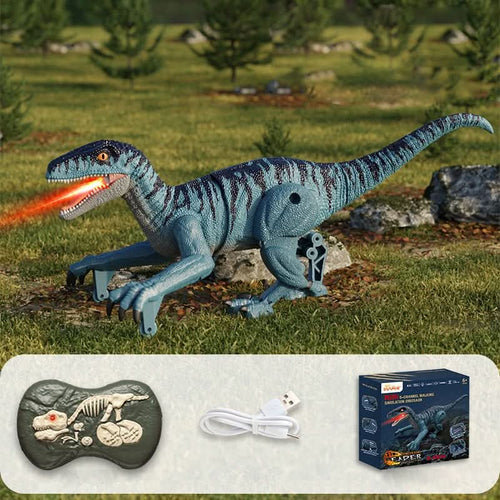 Skanto | RoarBot RC Dino – Fjernstyrt dinosaur med lys, lyd & tåke