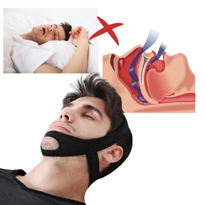 Snorkeforebyggende stropp