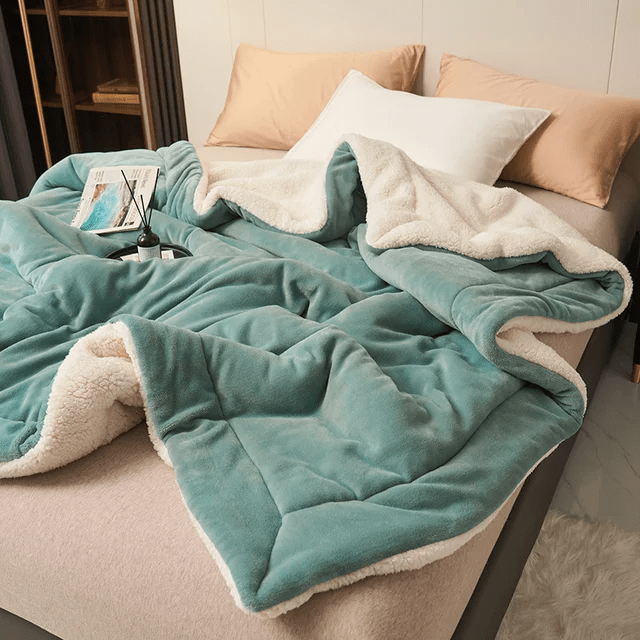 Skanto | Myk Flanell Fleece Teppe for Varme & Stil