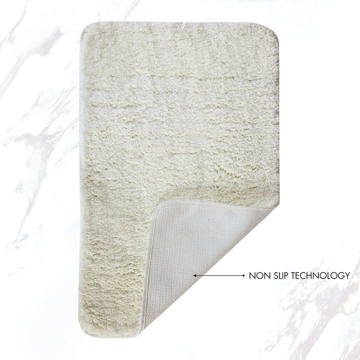 PlushHaven Badematte – Ultraweiche, rutschfeste Mikrofasermatte mit schneller Wasseraufnahme