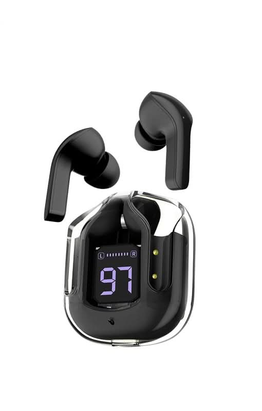 Skanto | Trådløse Bluetooth-hodetelefoner med fantastisk lyd og LED-skjerm