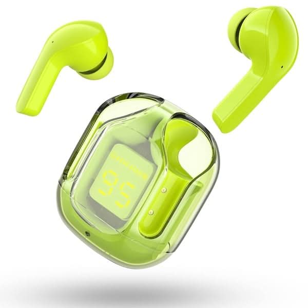 Skanto | Trådløse Bluetooth-hodetelefoner med fantastisk lyd og LED-skjerm